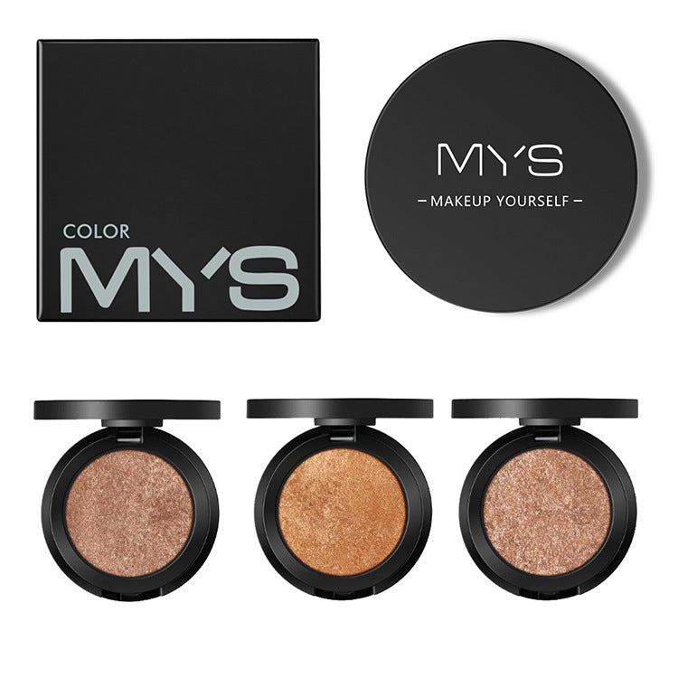 MYS Brand  Powder 6 colors - Waterproof Minerals Shimmer Brightener Contour Glow