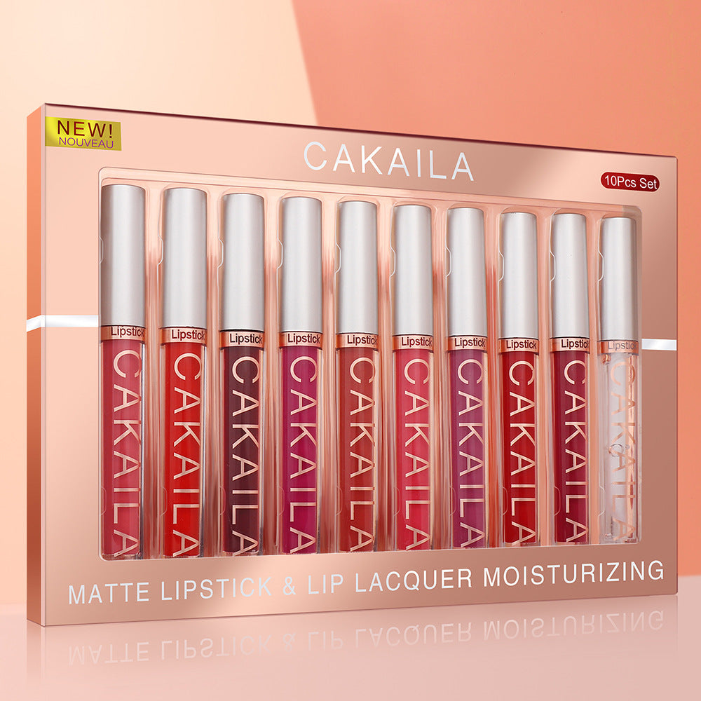 10 Matte Waterproof Lip Gloss