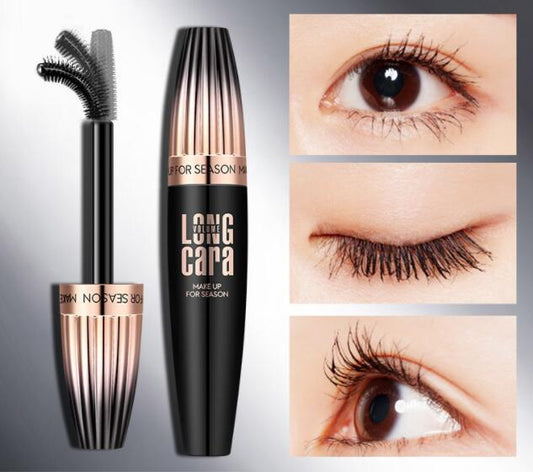 Eyelash Mascara Makeup 4D Long Curling Black Waterproof