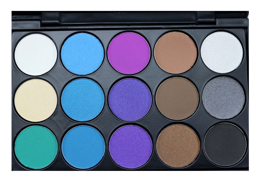 15 Color Eyeshadow Beauty Tools