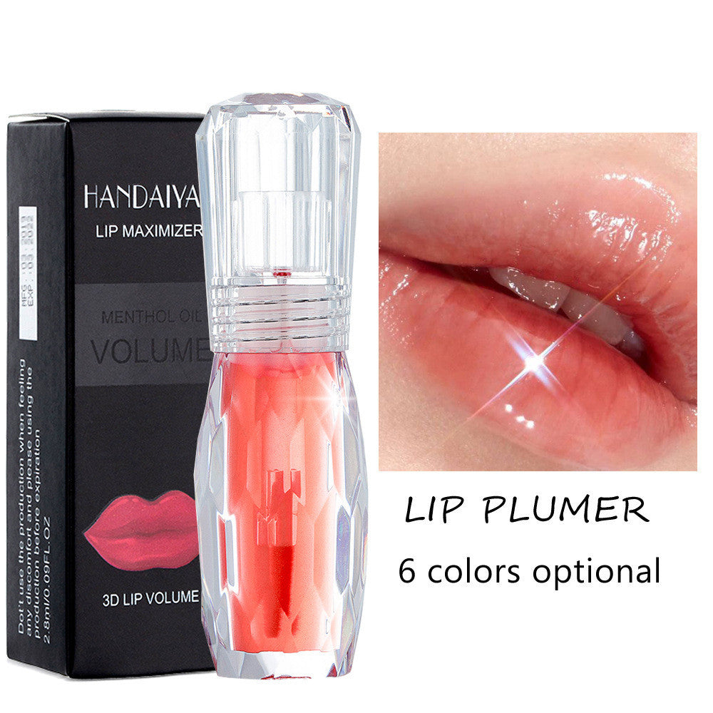 Natural Mint Lip Gloss 3D Crystal