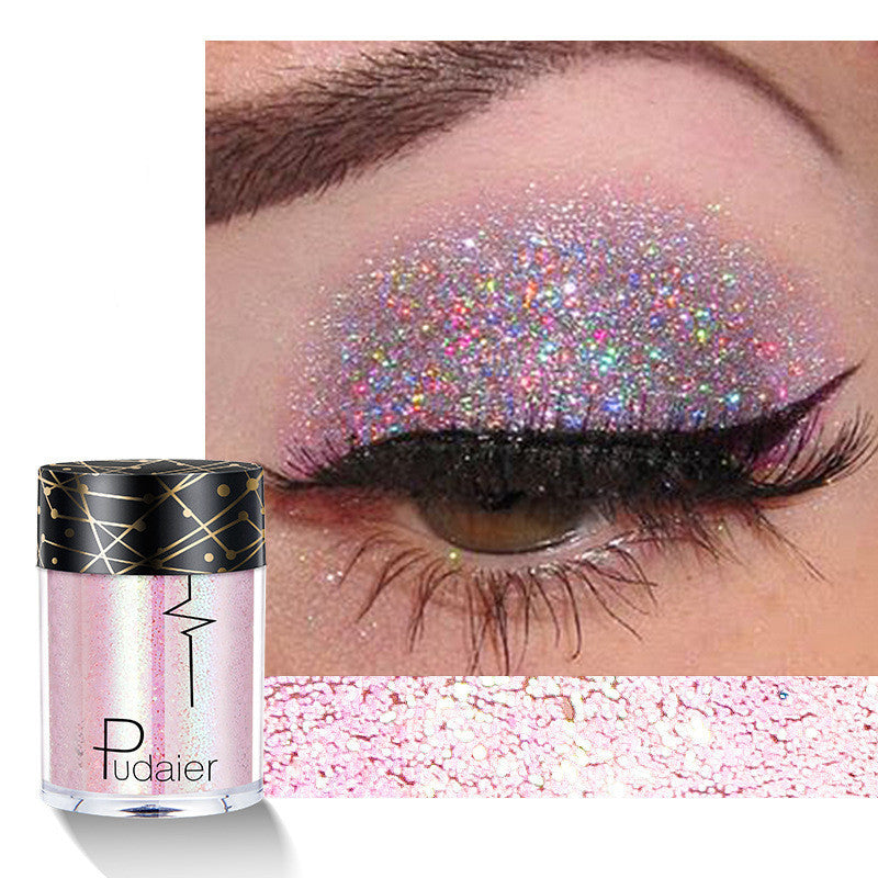 Monochrome Eyeshadow Glitter Mermaid