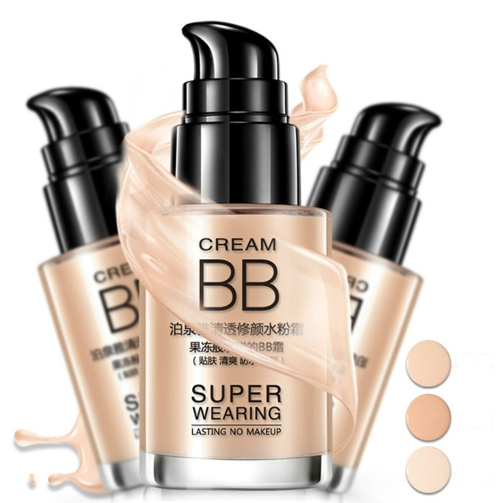 Clear and sleek hydrating cream nude makeup BB concealer moisturizing