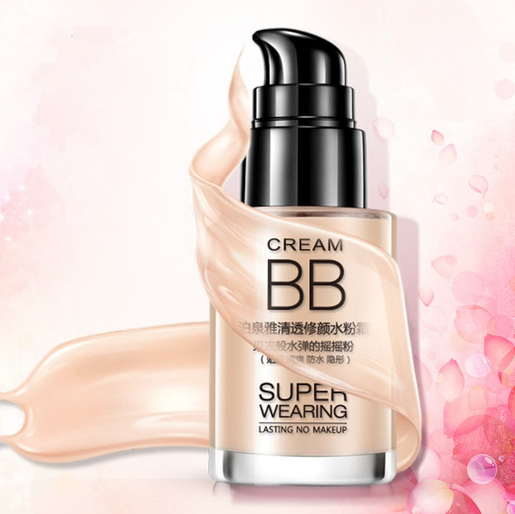 Clear and sleek hydrating cream nude makeup BB concealer moisturizing