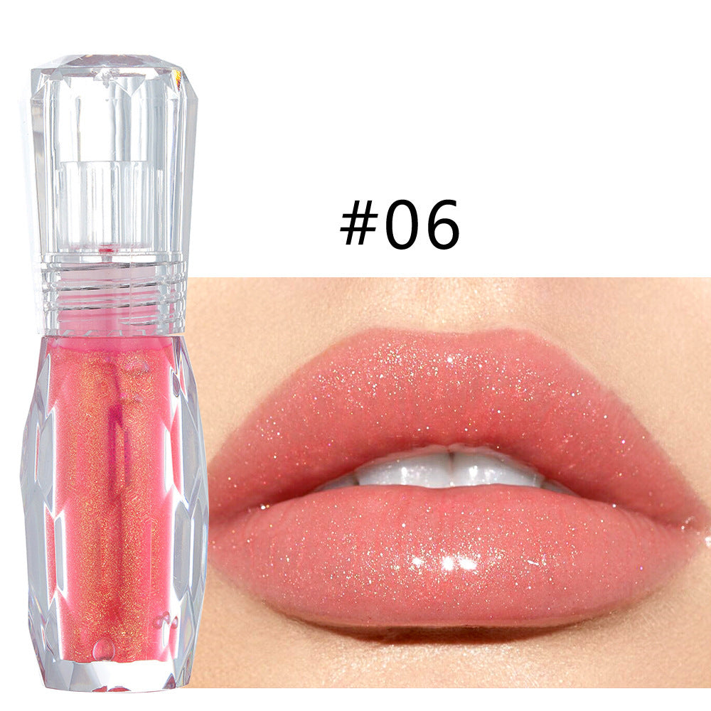 Natural Mint Lip Gloss 3D Crystal