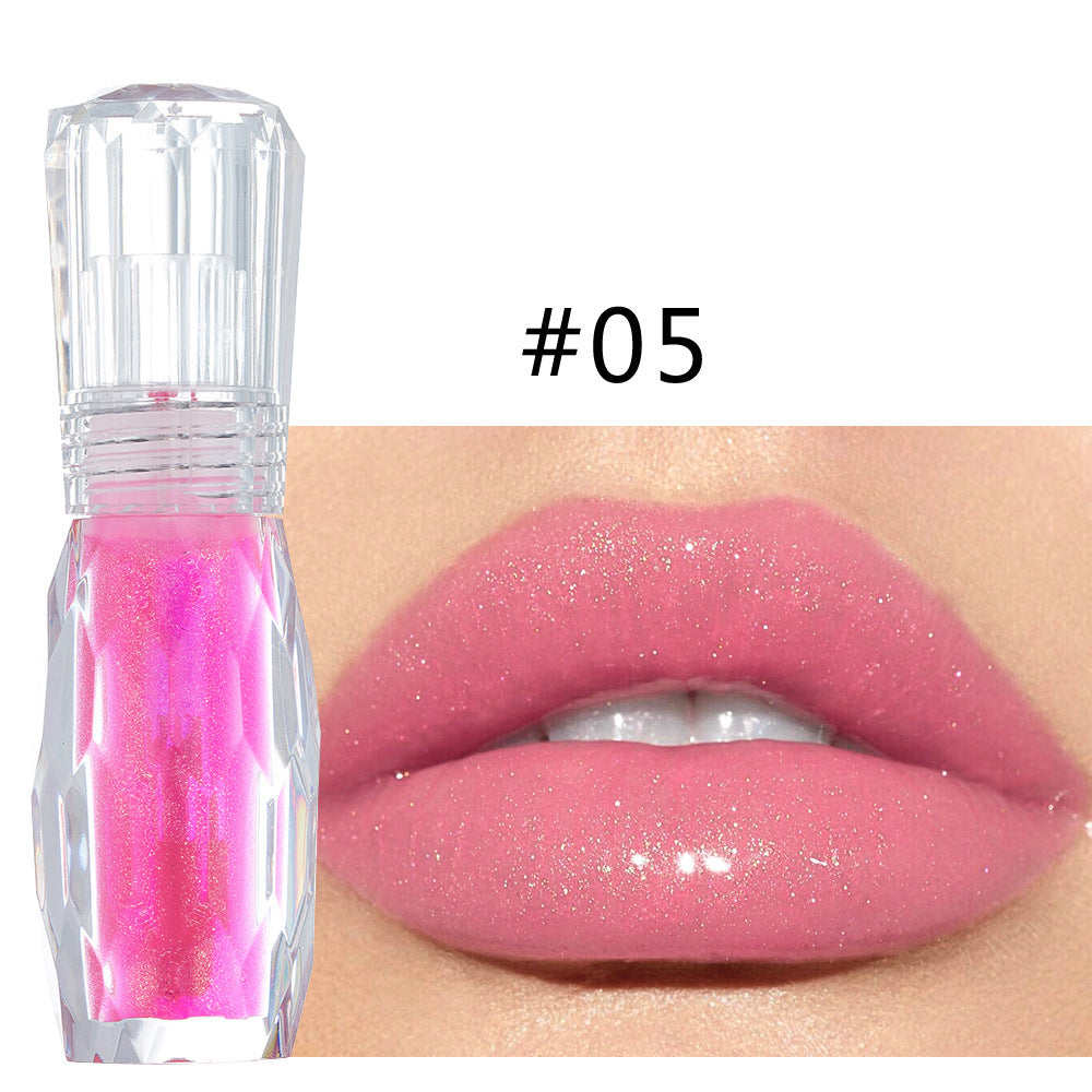 Natural Mint Lip Gloss 3D Crystal