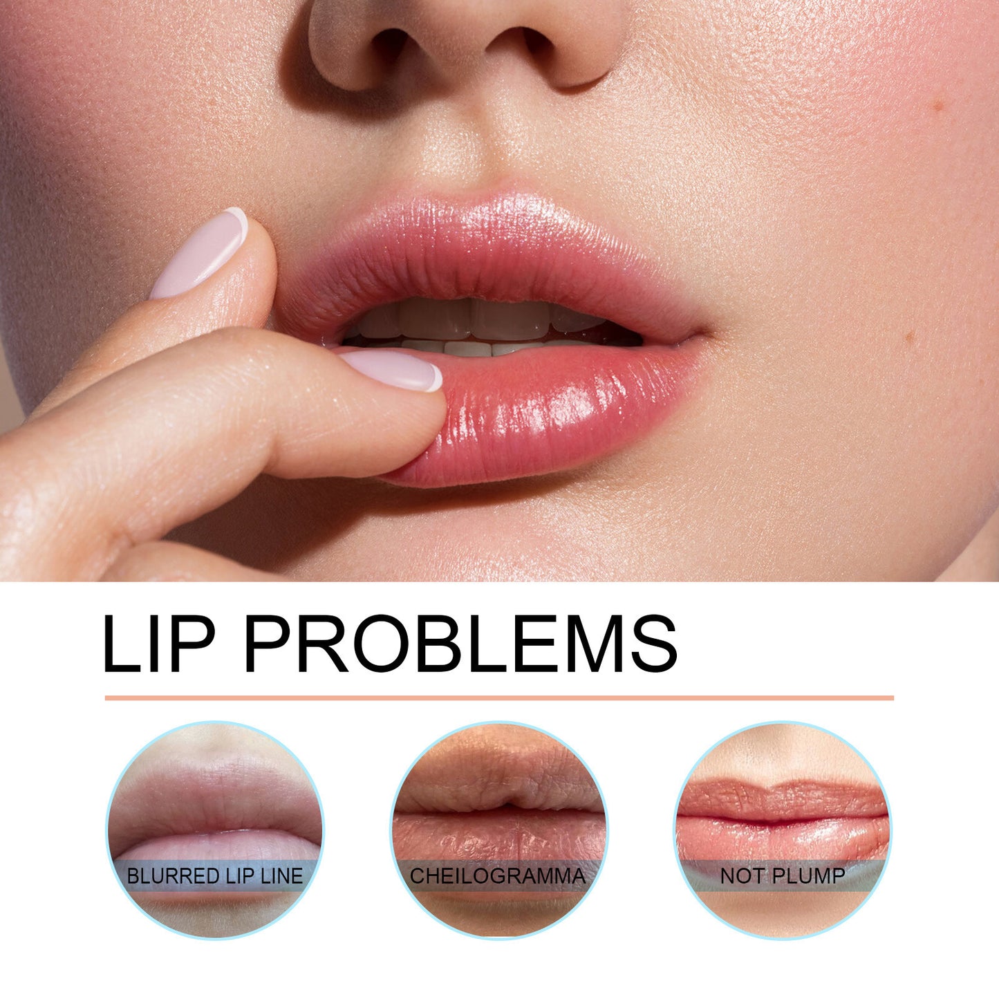 Lipliner Lipstick Natural Three Dimensional