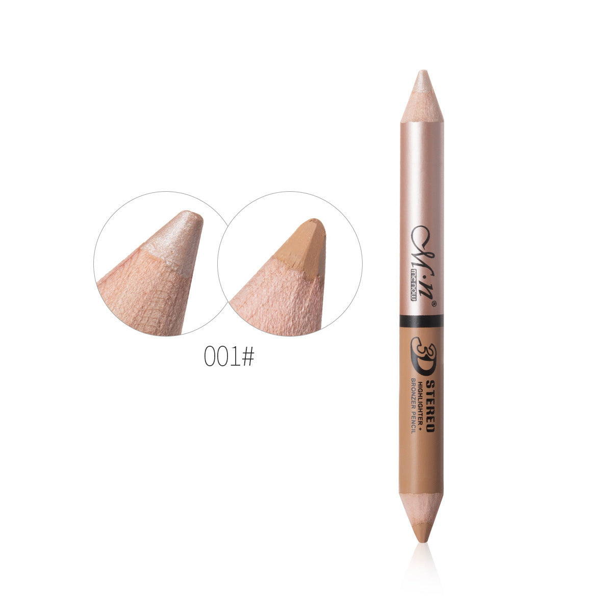 Double-headed Concealer Pen Highlighter Dual-use Waterproof