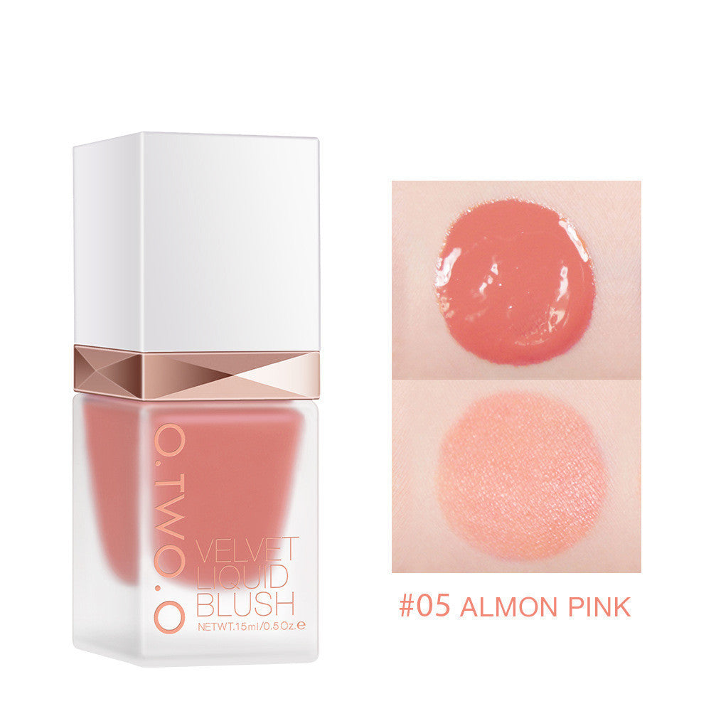 Natural Dazzling Liquid Blush Lasting Matte Silky And Delicate